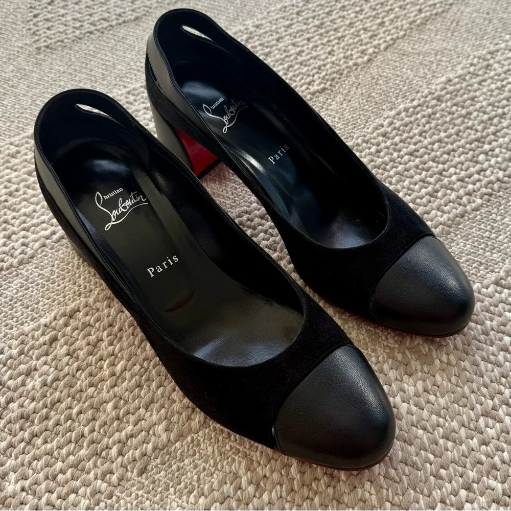 Louboutin Miss Duvette leather pumps - Picture 5 of 10